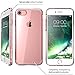 iPhone 7 Case, iPhone 8 Case [Scratch Resistant] i-Blason Clear [Halo Series] for Apple iPhone 7/Apple iPhone 8 Cover (Clear/Rose Gold)