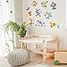 Wallies Counting Numbers Vinyl Decals, Assorted