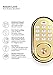 Yale Security Living Keyless Push Button Deadbolt in Polished Brass (Standalone) (YRD210-NR-605)