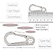 BANG TI Build Your Custom Keychain Titanium Heavy Duty Mini Carabiners Quick Release Hooks