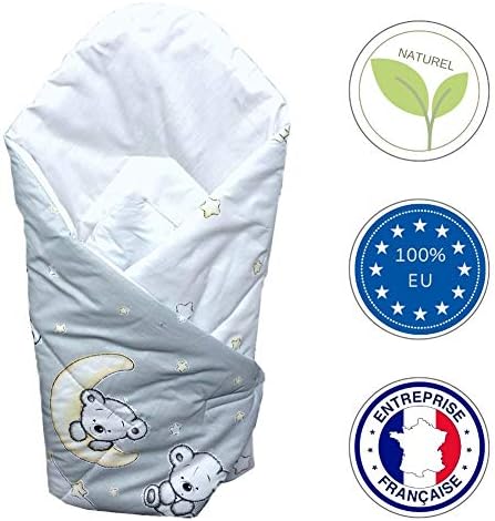 Bebe Fille 0 24m Couverture Emmaillotage Bebe Petite Etoile Gris Argente Callyna Nid Dange 100 Union Europeenne Gigoteuse Naissance Bebe Puericulture Lemoncitylive Com