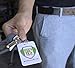 Heavy Duty All Metal Casing Retractable Badge & Key Reel with Thick Nylon Cord, Belt Clip, Reinforced ID Strap and Keychain by Specialist ID (Sold Individually)