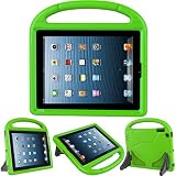Kids Case for iPad 2 3 4 - TIRIN Shock Proof Convertible Handle Light Weight Durable Super Protective Stand Cover for iPad 4, iPad 3 & iPad 2 2nd 3rd 4th Generation Tablet,Green