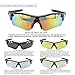 DUCO Polarized Sports Cycling Sunglasses for Men with 5 Interchangeable Lenses for Running Golf Fishing Hiking Baseball