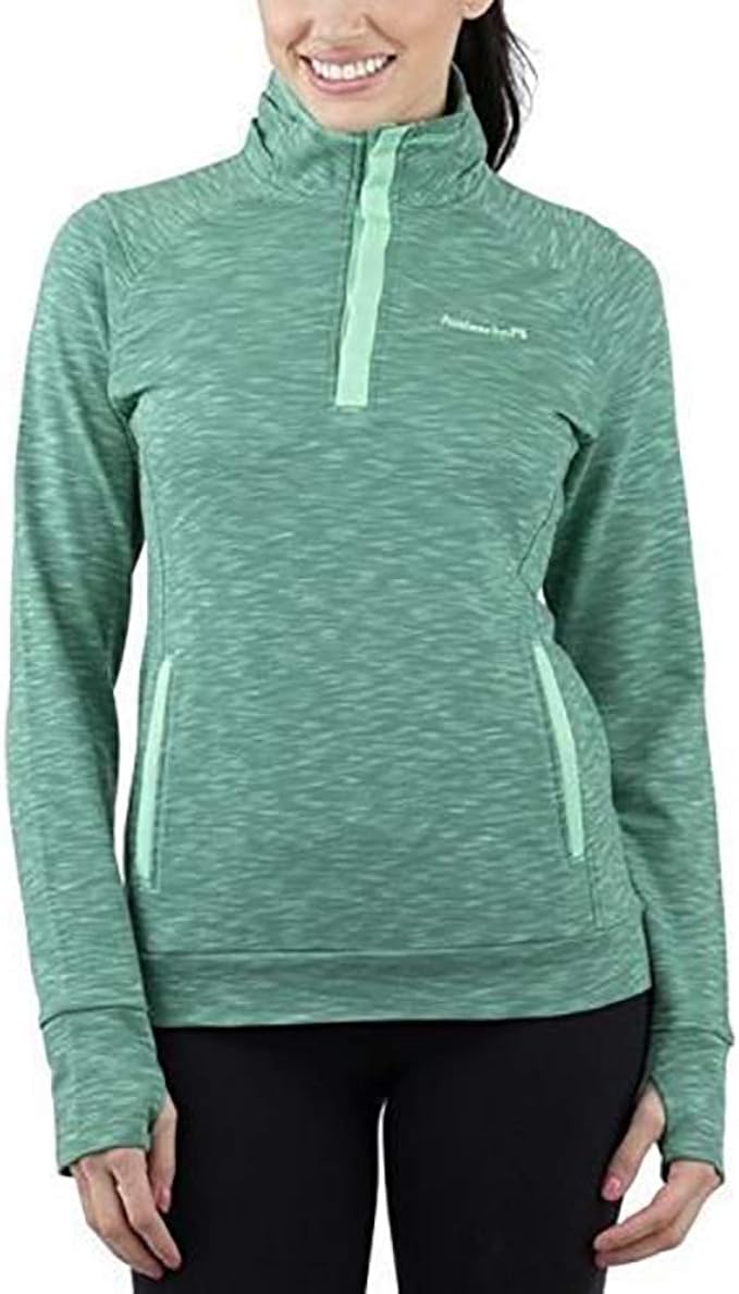 Avalanche Ladies' Snap Neck Pullover Amazon.ca Clothing & Accessories