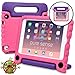 Pure Sense Buddy Antimicrobial Kids Case for iPad mini 5th Generation Case, iPad mini 4 | Full Kit: Rugged Case Stand, Handle, Screen Protector, Strap and Spray