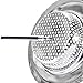Zoevan 2 PCS Stainless Steel Kitchen Sink Strainer - Heavy Duty Advanced Basket Strainer, Large Wide Rim 4.5