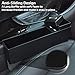 Car Seat Side Pocket - Console Side Pocket, Universal Car Pocket Organizer Holder & 2 USB Charging Ports for Cellphones,Keys,Cards,Wallets,Coins