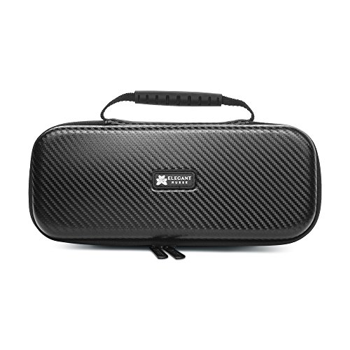 Stethoscope Case/Stethoscope Holder for Littman Stethoscope, Littman Cardiology 4, Littman Classic III, MDF Stethoscope by Elegant Nurse. Pocket for Stethoscope Accessories/Nurse Accessories - Black