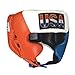 Ringside Competition-Like Boxing Headgear with Cheeks, Black , X-Large