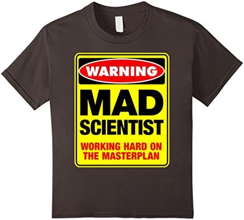 Mad Scientist Sign Funny T-Shirt