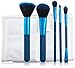 MODA Perfect Mineral 6 pc Makeup Brush Flip Kit, Blue