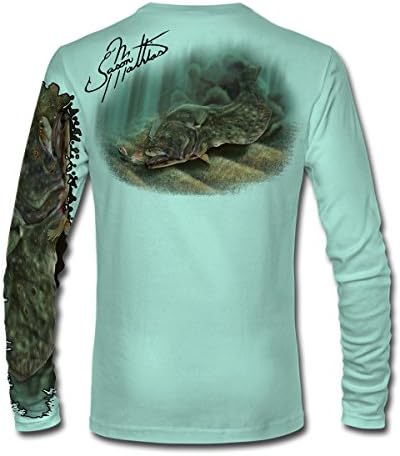 Jason Mathias Flounder LS High Performance Long Sleeve T-Shirt