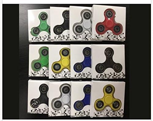 LOT 50X HAND SPINNER TRI FIDGET STEEL BALL TOY EDC FINGER GYRO FOR KIDS ADULT