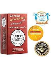 Not Parent Approved: A Card Game for Kids, Families and Mischief Makers