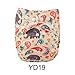 ALVABABY New Printed Design Reuseable Washable Pocket Cloth Diaper Nappy + 2 Inserts YD19