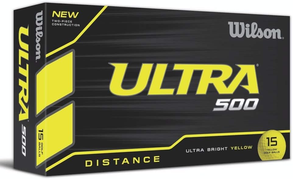 Wilson Ultra 500 Golf Ball (15Pack), Yellow Amazon.co.uk Sports & Outdoors Wilson Ultra 500 Golf Ball (15Pack), Yellow Amazon.co.uk Sports & Outdoors
