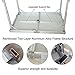 AceLife Folding Picnic Table with Umbrella Hole and 4 Folding Stools