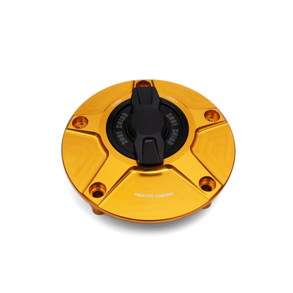 TWM BLACK QUICK Lock Fuel Cap Keyless SUZUKI GSXR 750 SRAD GSX-R 1996 - View #9