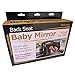 Baby Car Mirror for Rear Facing Baby Car Seat | Largest, Most Stable Mirror with Crystal Clear View | Popular Item for Newborn, Infant Baby Boy, Baby Girl, Baby Registry and Baby Shower Gifts