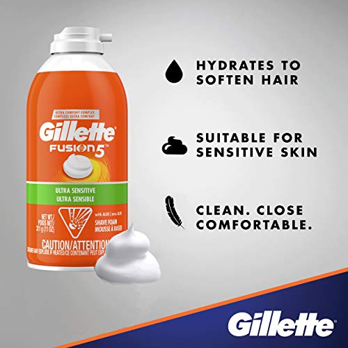 5 Gillette+Fusion+Shave+Triple+Ounce