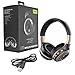 ELEGIANT Wireless Bluetooth On-ear Headphones with Mic, HiFi Stereo Foldable Adjustable Headsets for iPhone Laptops Tablets and Other Smartphones Black Gold