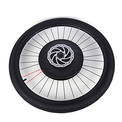 SHZICMY Electric Bicycle Motor Conversion Kit Electric Bicycle Front Wheel Conversion Kit Ebike Hub Motor E-Bike Conversion Kit Cycling Motor 36V for 26 Inch Front Wheel (US Stock) - Thumbnail 6