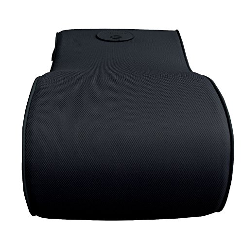 Memory Foam Car Armrest Pillow Breathable Soft Car Center Consoles Cushion All Seasons Universal Auto Seat Arm Rest Pad Mat - Black - Thumbnail 5