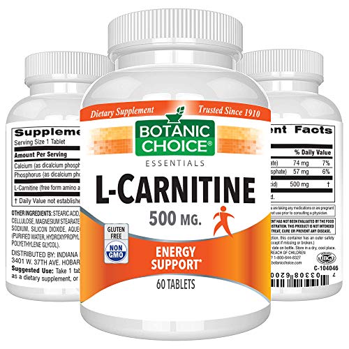 Botanic Choice L-Carnitine Tablets - Anti-Oxidant Guyana | Ubuy