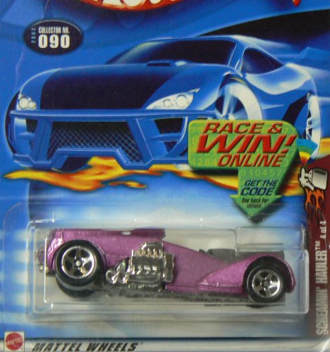 Spectraflame 2 Series #4 Screamin Hauler Metal base #2002-90 Collectible Collector Car Mattel Hot Wheels