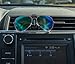 SUPERIOR ESSENTIALS Sunglasses Holder for Sun Visor/Air Vent - Conveniently Holds Sunglasses - Easy One Handed Operation (2 Pack)