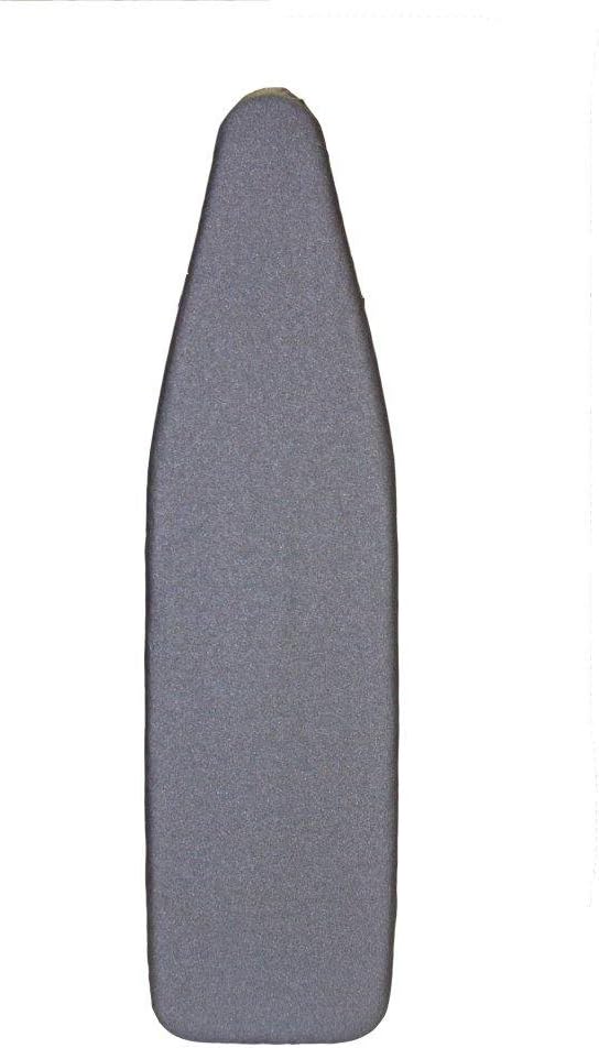 Flame Resistant Universal Replacement Ironing Board Cover and Pad (Charcoal)