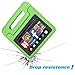 MoKo Case for Fire HD 7 2014 - Kids Shock Proof Convertible Handle Light Weight Protective Stand Cover for Amazon Kindle Fire HD 7 Inch 4th Generation Tablet (NOT Fits Fire 7 2015 Release), Green
