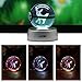 AXAYINC 3D Crystal Ball LED Night Lights Advance Laser Engraving Children's Gift (Umbreon)