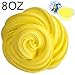 Butter Slime,8 OZ Fluffy Yellow Butter Slime with Containers for Girls Boys DIY Gifts,Non-sticky,None Mix