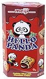 Meiji Hello Panda Cookies filled with Chocolate Creme Pack of 10