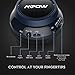 Mpow Thor Bluetooth Headphones On Ear, 40mm Driver Wireless Headset Foldable with Mic, Wired and Wireless Headphones for Cell Phone/TV/PC