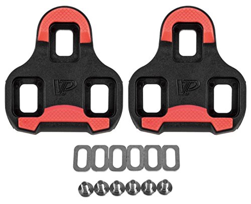 Vp vp-blk5 look keo compatible cleats 9 degree floating