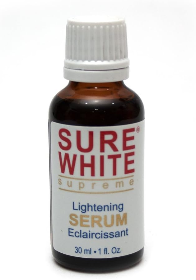 Sure White Lightening Serum - 30ml , Skin Whitening Lightening hyperpigmentation , for Hyper-pigmentation, uneven skin tone + dark age spots