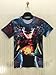 FaPlus Fashion Subject Unreal 3D Print Short-Sleeve Men's T-Shirts XL,Purple
