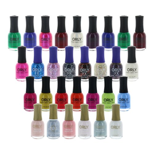 Lot of 10 Orly Finger Nail Polish Color Lacquer All Different Colors...