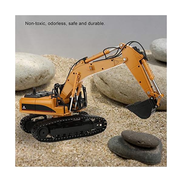 【𝐎𝐬𝐭𝐞𝐫𝐟ö𝐫𝐝𝐞𝐫𝐮𝐧𝐠𝐬𝐦𝐨𝐧𝐚𝐭】 Fernbedienung Bagger, 23 Kanäle Engineering Truck, Legierung 1/16 BAU Traktor Fahrzeug RC Digger… – Bild 3