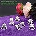 Keadic 30Pcs 5 Types of Professional Spiral Hair Pins Clear Crystal Swirl Hair Twists Coils Spirals Hair Pin Clip Accessories for Delicate Women' Wedding Prom Party and Special Occasions