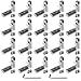 Boeray 20pcs 2020 Series Europe Standard Aluminum Profile T Slot 6mm Inner Bracket Joint with Screws, 2pcs of Wrench