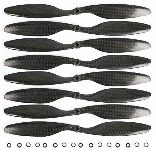Cheerwing-4-pairs-1045-10x45-Carbon-Fiber-Propeller-Prop-CW-CCW-For-RC-Multi-Quadcopter-US