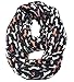 Lina & Lily Dachshund Doxie Dog Print Women's Infinity Scarf Lightweight (Multi)
