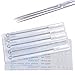 AW 100pcs Tattoo Needles Disposable Sterile Mixed Sizes 3RL 5RL 7RL 9RL 5RS 7RS 9RS 5M1 7M1 9M1