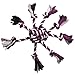 Zanies Crazy Eight Rope Dog Toys, Purple