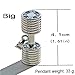 Dumbbell Pendant Genuine Necklace Men's Stainless Steel Chain (rhodium)