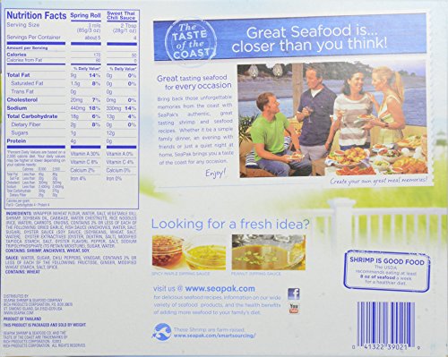 2 SeaPak+Vegetables+Crunchy+Wrappers+Dipping